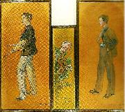 Carl Larsson familjen borjeson oil painting on canvas